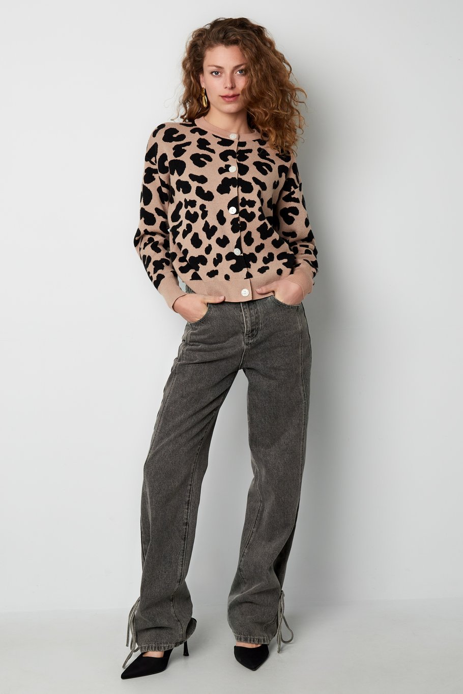 Vest Leopard - Camel Picture5